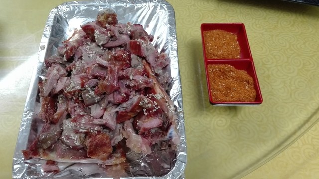 蒙古烤羊腿