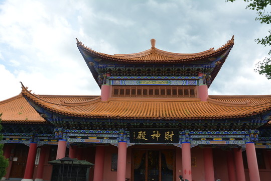 積云 寺廟 傳統(tǒng)建筑 崇圣寺