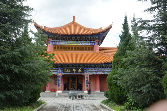 積云 寺廟 傳統(tǒng)建筑 崇圣寺