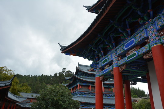 中式建筑 傳統(tǒng)建筑 積云