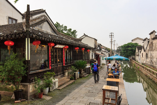江南水鄉(xiāng)蘇州平江路