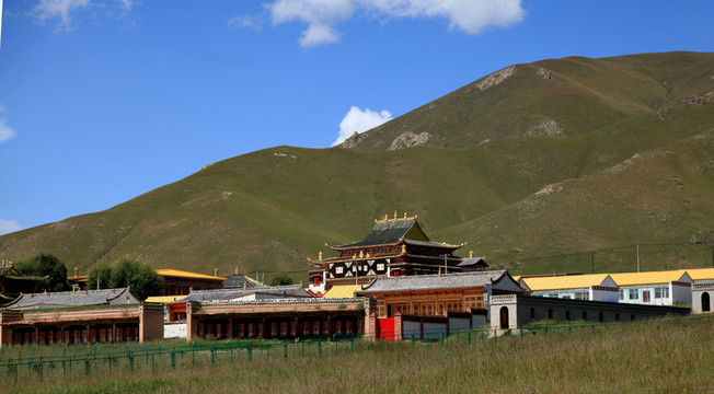 祁連山阿柔大寺