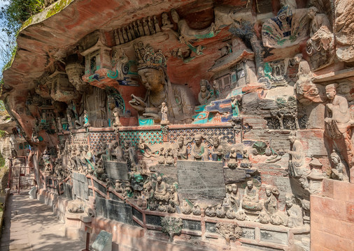 寶頂山石窟造像