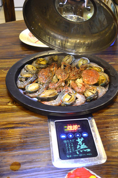 桑拿蒸海鮮