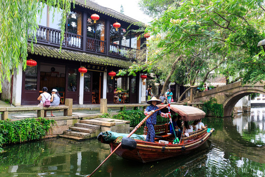 江南水鄉(xiāng)蘇州周莊古鎮(zhèn)