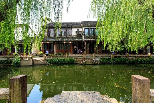 江南水鄉(xiāng)蘇州周莊古鎮(zhèn)