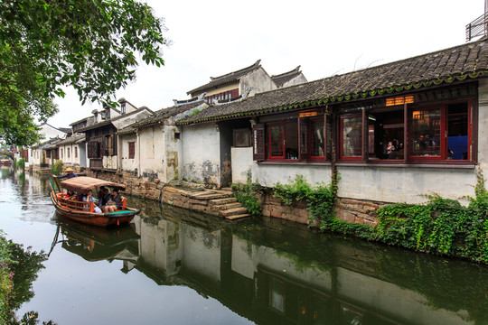 江南水鄉(xiāng)蘇州周莊古鎮(zhèn)