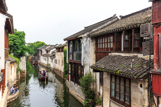 江南水鄉(xiāng)蘇州周莊古鎮(zhèn)