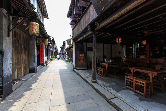 江南水鄉(xiāng)周莊古鎮(zhèn)老茶館