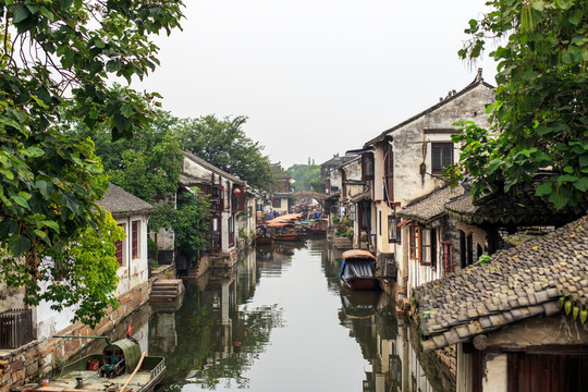 江南水鄉(xiāng)蘇州周莊古鎮(zhèn)