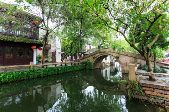 江南水鄉(xiāng)蘇州周莊古鎮(zhèn)