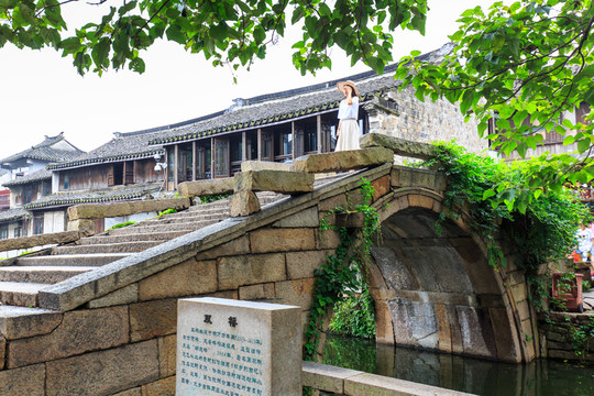 江南水鄉(xiāng)蘇州周莊雙橋