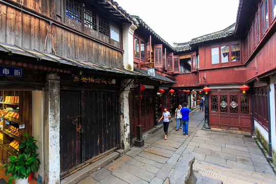 江南水鄉(xiāng)蘇州周莊古鎮(zhèn)