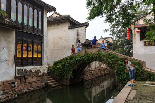 江南水鄉(xiāng)蘇州周莊古鎮(zhèn)