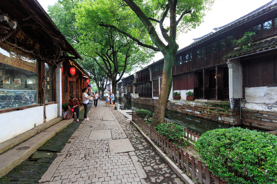 江南水鄉(xiāng)蘇州周莊古鎮(zhèn)