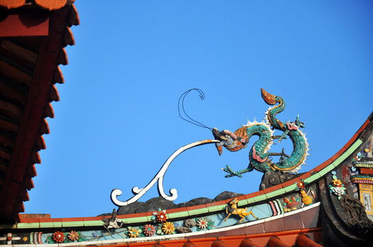 寺廟屋檐