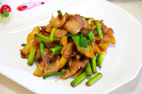 東陽嫩姜炒肉片