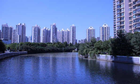 蘇州河沿岸風(fēng)光