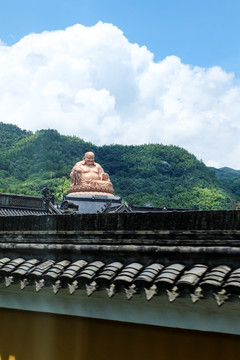 佛像 圍墻