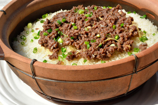 羊肉崧煲飯