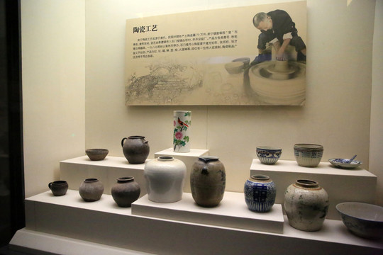 瓷器展示櫥窗