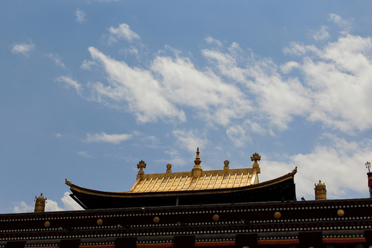 塔爾寺金頂大殿