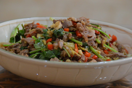 農家炒羊肉