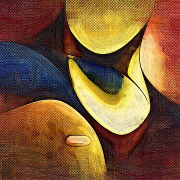 抽象畫