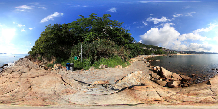 深圳大梅沙海濱公園360全景