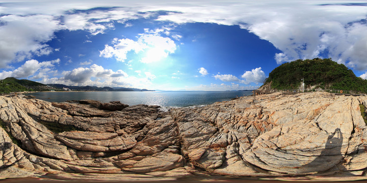 深圳大梅沙海濱公園360全景