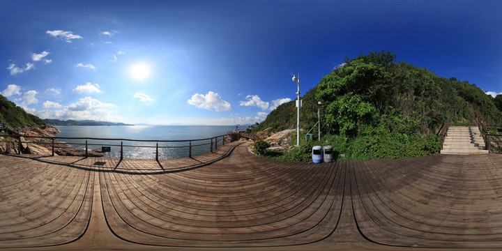 深圳大梅沙海濱公園360全景