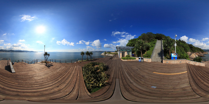 深圳大梅沙海濱公園360全景