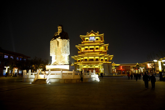 開封文廟夜景