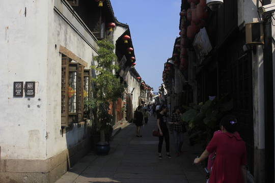 江南古鎮(zhèn)之石板街道