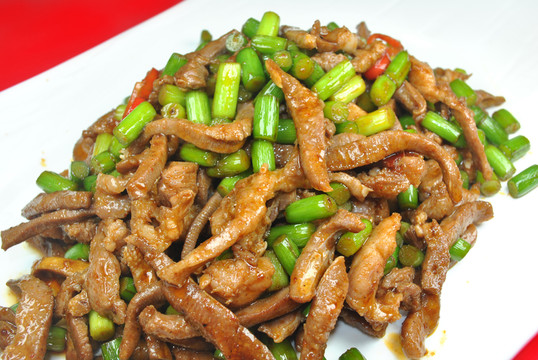 小炒舌尖