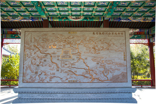 園博園北京園北京地圖