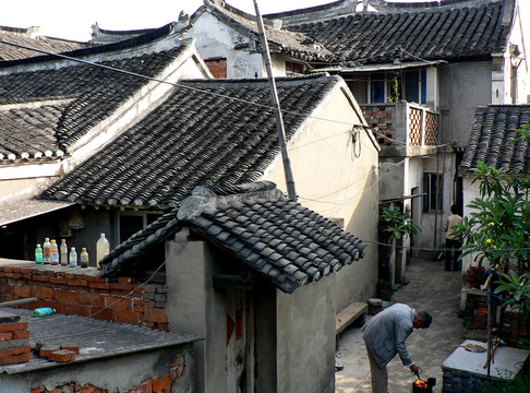 古鎮(zhèn)老房子