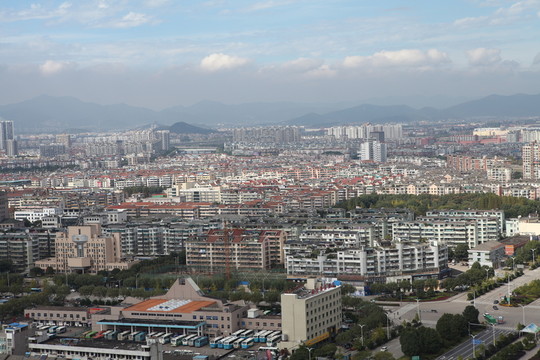 諸暨城市風(fēng)光