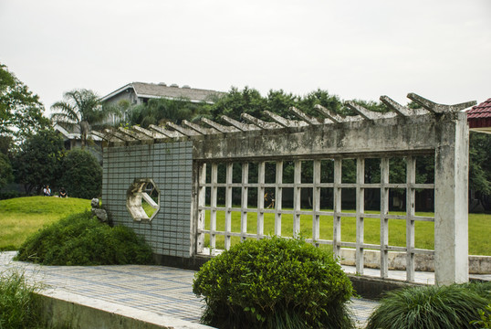 江心嶼 公園 背景