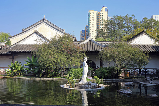 莫愁湖通水院
