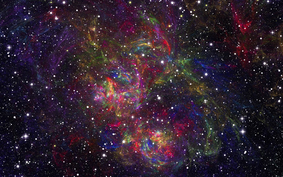 星空 星云 TIF無分層