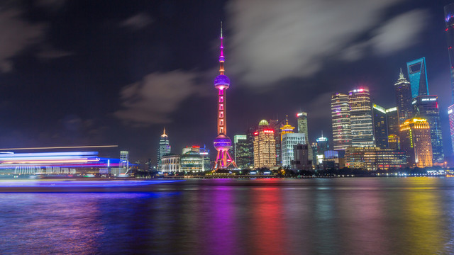上海外灘夜景風(fēng)光