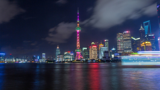 上海外灘夜景風光