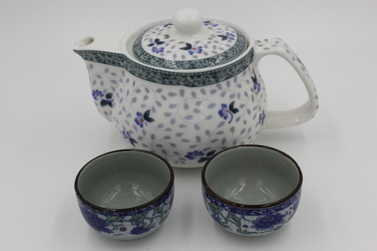 青花瓷茶具