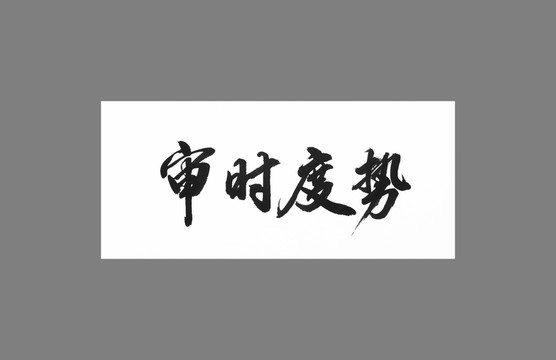 審時度勢