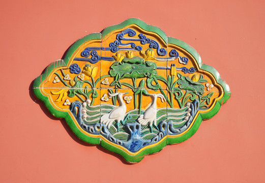 清沈陽(yáng)故宮照壁
