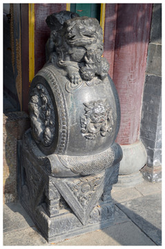 大帥府抱鼓石