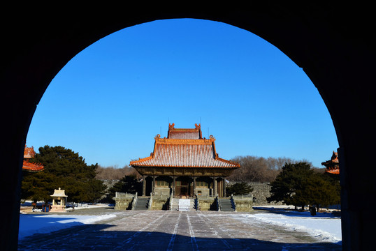 沈陽昭陵古建筑