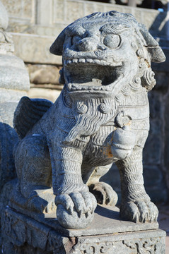 清昭陵母獅子