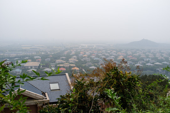 上海佘山俯瞰